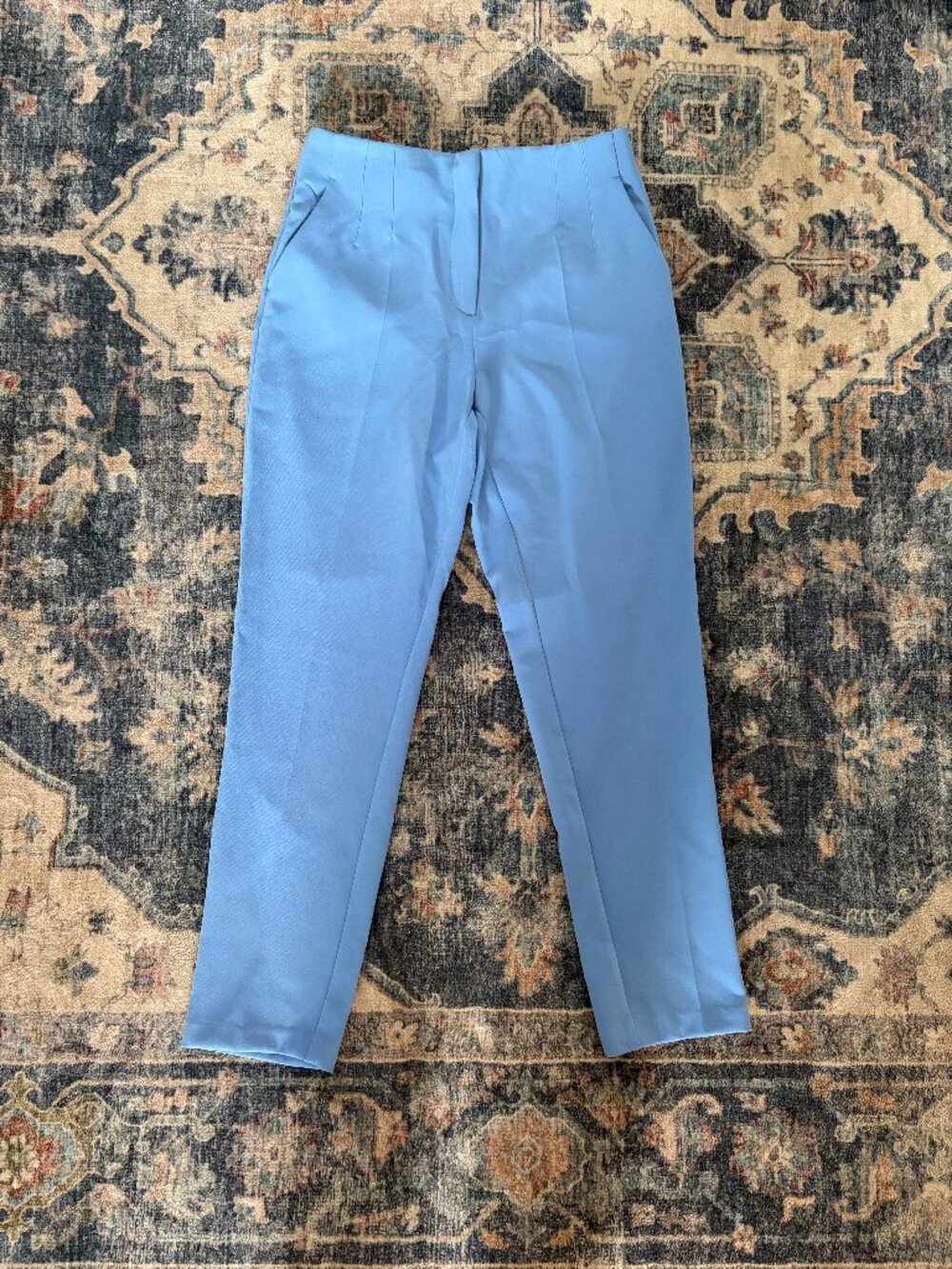 Dynamite Full Length Slim Pant | Provence Blue | Size 8 | NWT